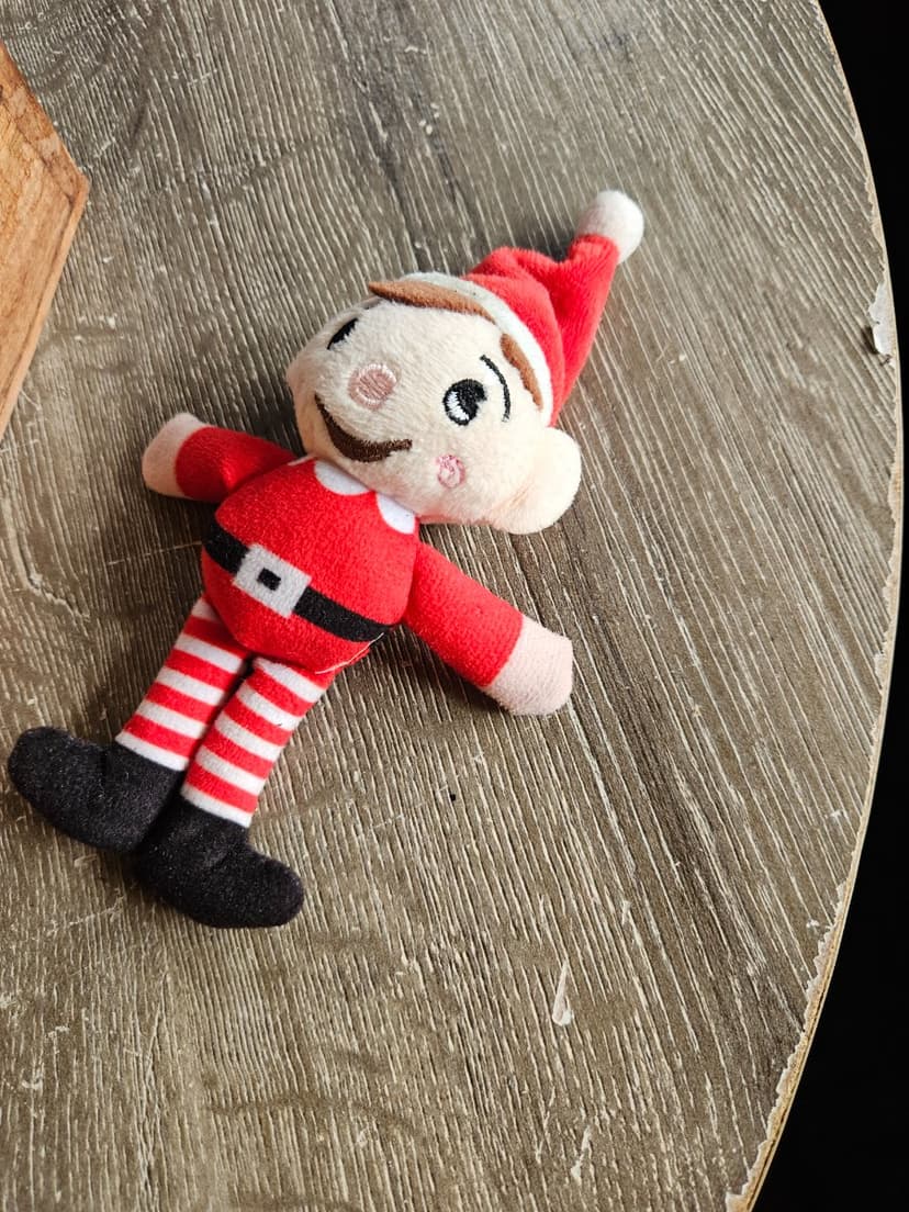 Vintage Santa Claus Plush Toy