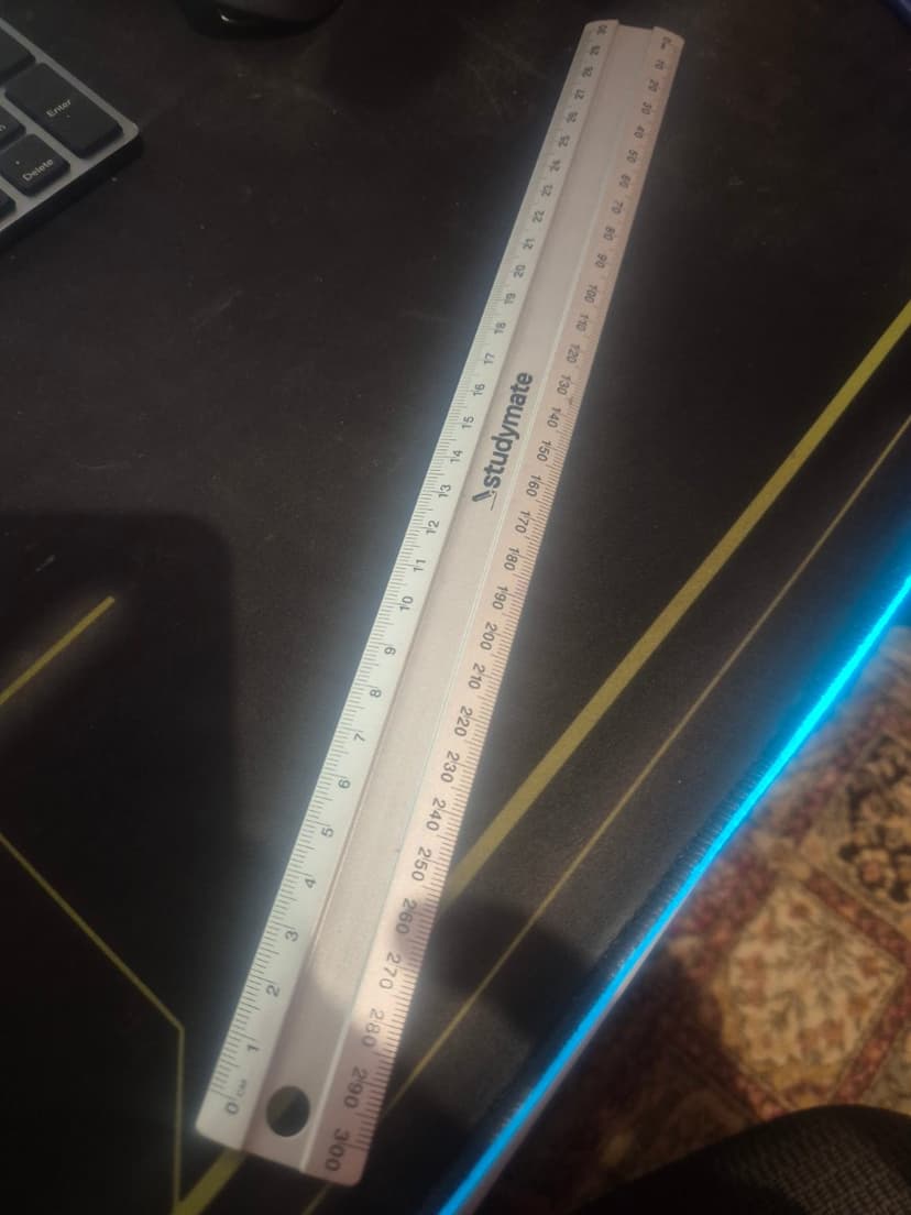 Studymate Ruler Double-Sided