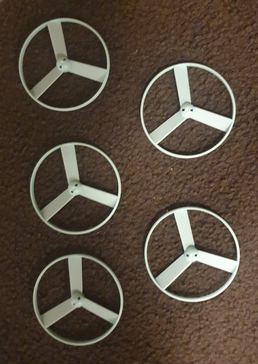 Set of five drone propeller guards